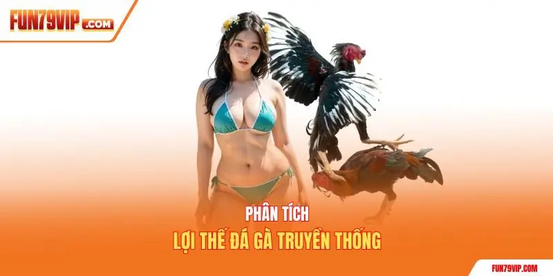 Phân tích lợi thế đá gà truyền thống